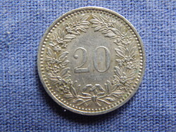 Svájc 20 Rappen 1985