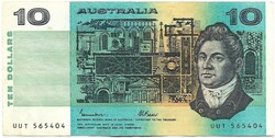 10 Dollar 1985 Australia R.A. Jonston and B.W. Fraser 2