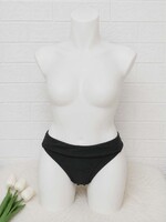 L-es fekete bikini alsó