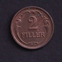 2 Fillér 1939 BP.