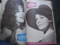 Film Színház Muzsika 1962. 1-26. szám Bara Margit, Krencsey Marianne stb. címlapok