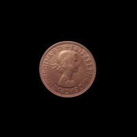 Nagy-Britannia – Half Penny – 1962 ...A Golden Hind híres hajóval!