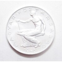 Hungary, 50 Fillér 1948 aUNC+ Aluminum