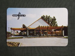 Kártyanaptár,Békéscsaba ÁFÉSZ,Kert vendéglő,Telekgerendás, 1983   (8)