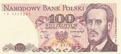 100    Złoty   1988   Lengyelország  A képen látható Szép Új állapotban