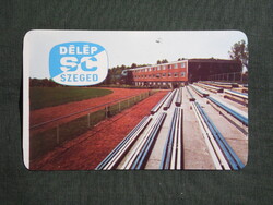 Kártyanaptár,Szeged,Délép SC spotklub,stadion, 1984   (8)