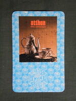 Kártyanaptár,Compack csomagoló vállalat,otthon kávé, 1984   (8)