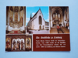 Képeslap (54) - Németország - Limburg - Szent György-dóm mozaik 1990-es évek