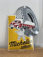 MODERN MICHELIN ENAMEL SIGN