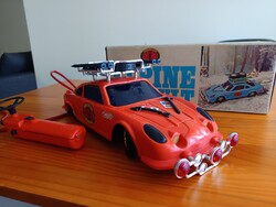 „Ritka retro olasz REEL Renault Alpine A110 Capo Nord kábeles autó dobozában, működik!