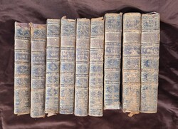 M.Tullini Ciceros művei 9 kötetben 1772-ből