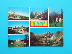 Képeslap (54) - Csehszlovákia (Szlovákia) - Tatranska Lomnica (Tátralomnic) mozaik 1970-es évek