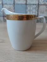 Német aranyozott porcelán kiötő