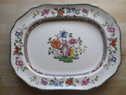Angol Spode "Chinese Rose" porcelán kínáló tál 28 x 36,5 cm