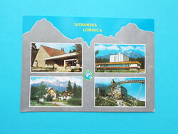 Képeslap (54) - Csehszlovákia (Szlovákia) - Tatranska Lomnica (Tátralomnic) mozaik 1970-es évek