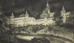(N) Emanuel Béla (1879-1976) : Halászbástya, 1940-ben