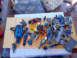 Vegyes LEGO csomag egyben (Marvel Guardians of the Galaxy Milano, Ninjago és ömlesztett kockák)
