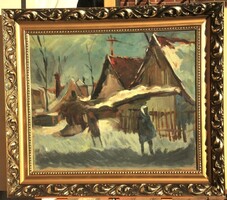 (K) Balla László (1906-) : Tél