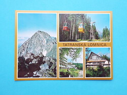 Képeslap (54) - Csehszlovákia (Szlovákia) - Tatranska Lomnica (Tátralomnic) mozaik 1970-es évek