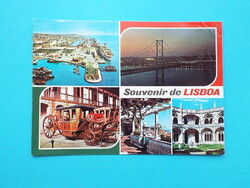Képeslap (54) - Portugália - Lisszabon mozaik 1980-as évek