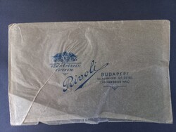 Régi tasak - Rivoli Fényképészeti Műterem  feliratos tasak