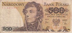 500  Złoty  1982   Lengyelország   A képen látható állapotban