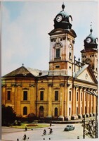 Képeslap, Debrecen 1967, Református Nagytemplom  (SM2)