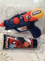 SPIDER MAN - ÚJ - PÓKEMBER - ANGLIÁBÓL - VIZIPISZTOLY + GÉL - 20 x 13 x 5 cm - GÉL - 150  - HIBÁTLAN