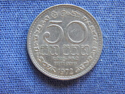 Sri Lanka 50 Cents 1972