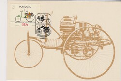 Portugália carte maximum 1986 - Az automobil 100. évfordulója - motívumgyűjtőknek