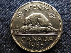 Kanada II. Erzsébet (1952-2022) 5 Cent 1965