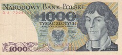 1.000   Złoty   1982  Lengyelország   A képen látható állapotban