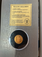 1911 KB Ferenc József 10 korona – 900-as aranyérme, tanúsítvánnyal