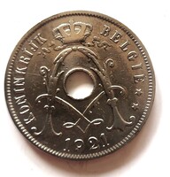 Belgium 25 centimes 1921 (TT65)