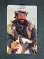 Kártyanaptár,MOKÉP,mozi,Bud Spencer,Aranyeső Yuccában film, 1986   (8)