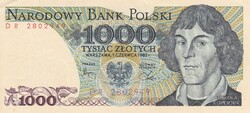 1.000   Złoty   1982  Lengyelország   A képen látható Szép állapotban