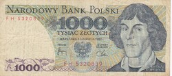 1.000   Złoty   1982  Lengyelország   A képen látható állapotban