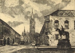 (K) Blahos Rudolf (1917-1986) : Mátyás templom