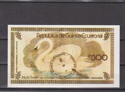 Külföldi Blokkbélyeg - Egyenlítői Guinea 1978 - Hattyúk