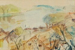 (N) Antal Irén (1903-1999) : Tavasz a Dunán