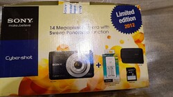 Sony Cyber-shot DSC-S5000 fényképezőgép dobozában - 2012 Limited Edition