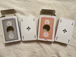 Retro Artex A/30 export francia kártya dupla pakli - Bontatlan lapok!