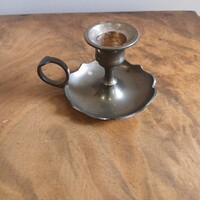 Small Vintage Copper Walking Candle Holder (5.3x8.5x6.7 cm)