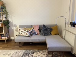 Mid-Century lounge kihúzható kanapé by Frantisek Jirak