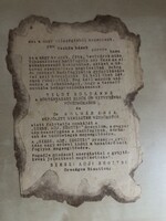1946 S.A.S. Siess Adj Segíts Bizottság röplap