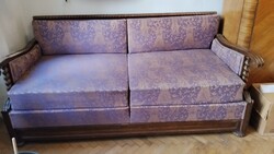 Igényes koloniál, tömörfa ülőgarnitúra eladó