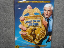 CSUPASZ PISZTOLY TRILÓGIA 3 filmes gyűjtemény 3dvd DVD ÚJ gyári bontatlan