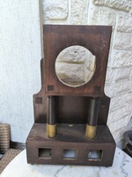 Kandalló óra, asztali óra hàz vagy Doboz. Art Deco eklektikus szecessziós dekoráció.