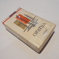 Retro halálmenő régi bontatlan opatija szivarka cigaretta dohány trafikárú szocreál