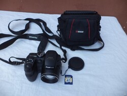 FUJI Finepix S1500 digi fényképezőgép + 4GB, 10MP (5438)